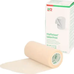 HAFTELAST Fixierb.kohäs.latexfrei 10 cmx4 m creme 1 St