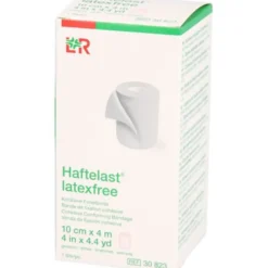 HAFTELAST Fixierb.kohäs.latexfrei 10 cmx4 m creme 1 St