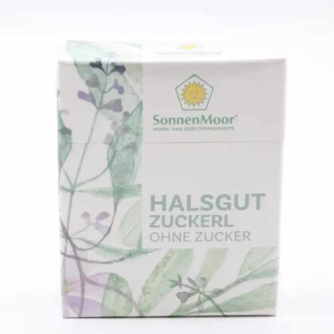 HALSGUT Zuckerl SonnenMoor Bonbons 17 Stück