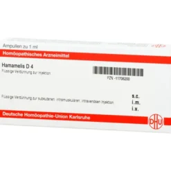 HAMAMELIS D 4 Ampullen 8X1 ml