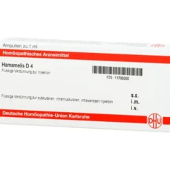 HAMAMELIS D 4 Ampullen 8X1 ml