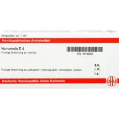 HAMAMELIS D 4 Ampullen 8X1 ml