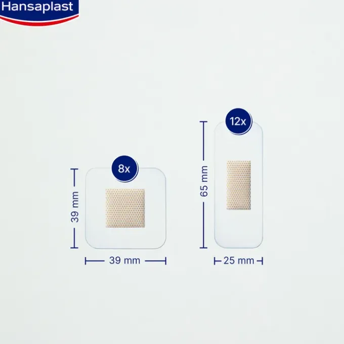 HANSAPLAST Aqua Protect Pflasterstrips 20 St
