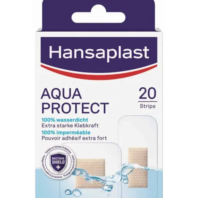 HANSAPLAST Aqua Protect Pflasterstrips 20 St