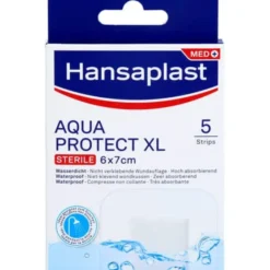 HANSAPLAST Aqua Protect Wundverb.steril 6x7 cm 5 St