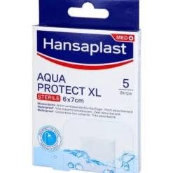 HANSAPLAST Aqua Protect Wundverb.steril 6x7 cm 5 St