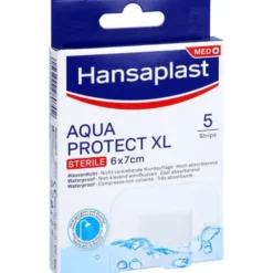 HANSAPLAST Aqua Protect Wundverb.steril 6x7 cm 5 St