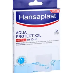 HANSAPLAST Aqua Protect Wundverb.steril 8x10 cm 5 St
