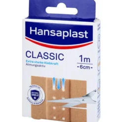HANSAPLAST Classic Pflaster 6 cmx1 m 1 St