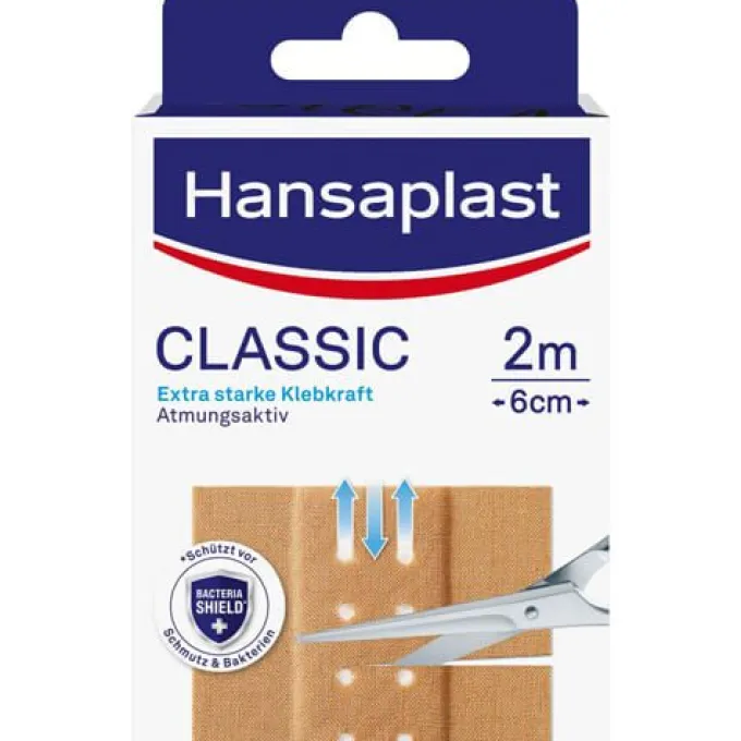 HANSAPLAST Classic Pflaster 6 cmx2 m 1 St