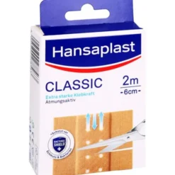 HANSAPLAST Classic Pflaster 6 cmx2 m 1 St