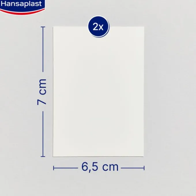 HANSAPLAST Druckstopp transparent.Schutzpolster 2 St