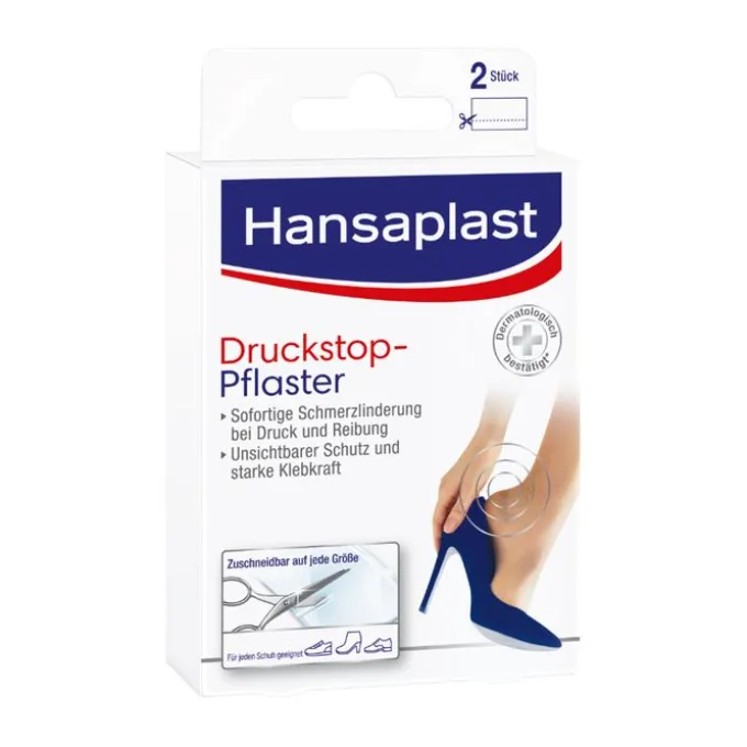 HANSAPLAST Druckstopp transparent.Schutzpolster 2 St