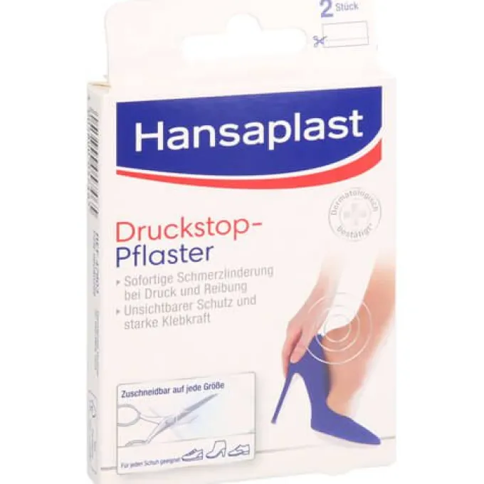 HANSAPLAST Druckstopp transparent.Schutzpolster 2 St