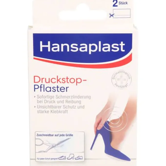 HANSAPLAST Druckstopp transparent.Schutzpolster 2 St