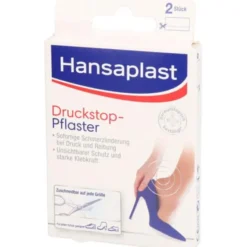 HANSAPLAST Druckstopp transparent.Schutzpolster 2 St