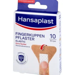 HANSAPLAST Elastic Fingerkuppen Pflasterstrips 10 St