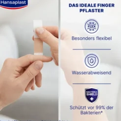 HANSAPLAST Elastic Finger Pflasterstrips 16 St