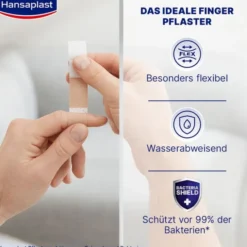 HANSAPLAST Elastic Finger Pflasterstrips 16 St