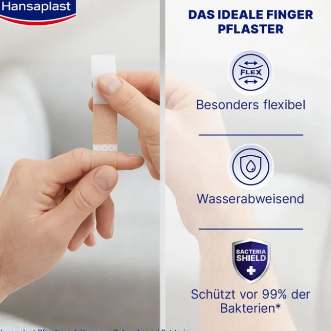 HANSAPLAST Elastic Finger Pflasterstrips 16 St