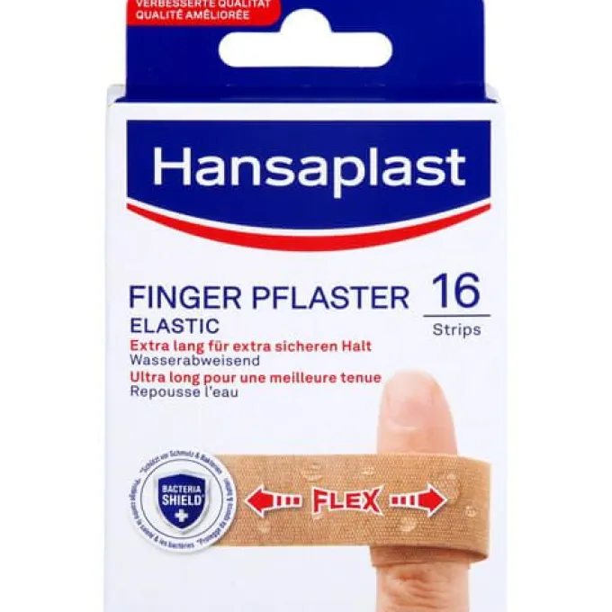 HANSAPLAST Elastic Finger Pflasterstrips 16 St