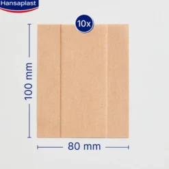 HANSAPLAST Elastic Pflaster 8 cmx1 m 1 St
