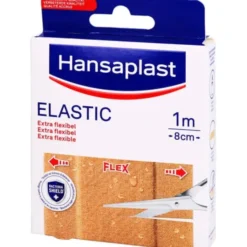HANSAPLAST Elastic Pflaster 8 cmx1 m 1 St