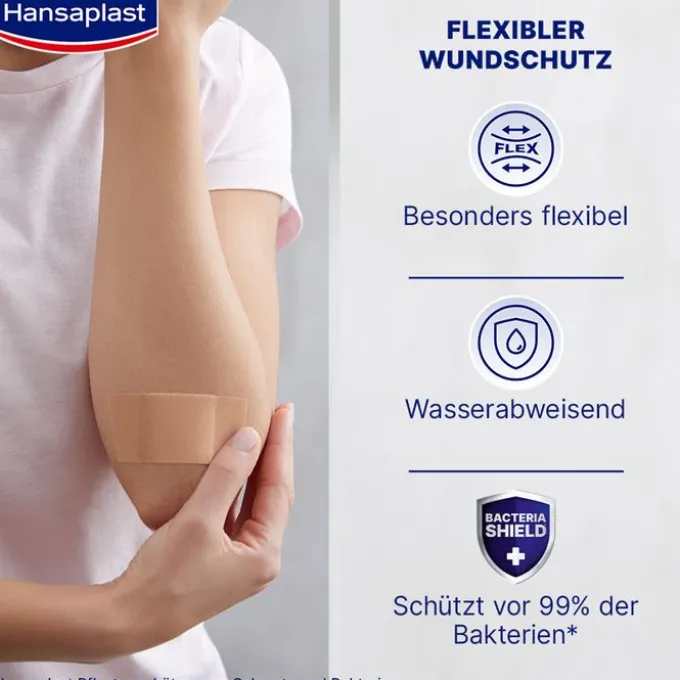 HANSAPLAST Elastic Pflaster 6 cmx5 m 1 St