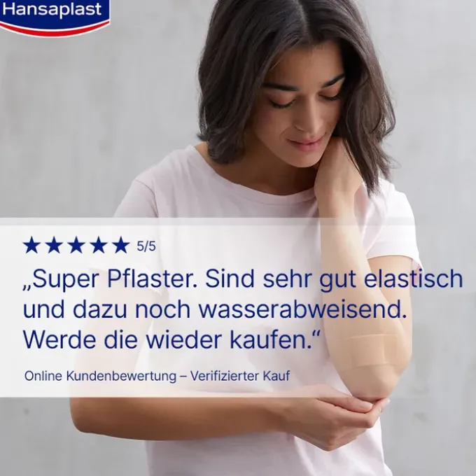 HANSAPLAST Elastic Pflaster 6 cmx1 m 1 St