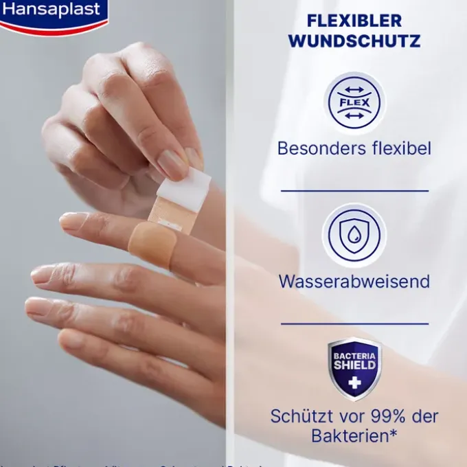HANSAPLAST Elastic Pflasterstrips 20 St