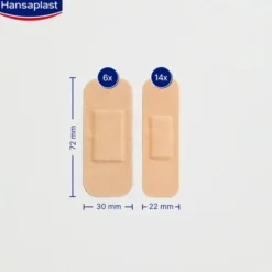 HANSAPLAST Elastic Pflasterstrips 20 St