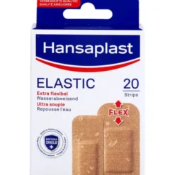 HANSAPLAST Elastic Pflasterstrips 20 St