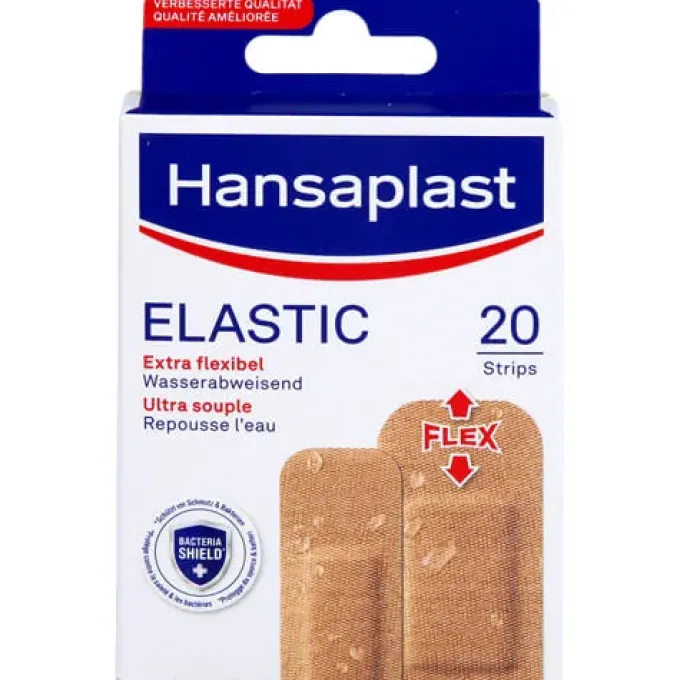 HANSAPLAST Elastic Pflasterstrips 20 St