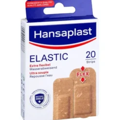 HANSAPLAST Elastic Pflasterstrips 20 St