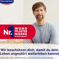 HANSAPLAST elastische Fixierb.gekreppt 8 cmx4 m 1 St