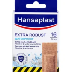 HANSAPLAST extra robust wasserdicht Pflasterstrips 16 St