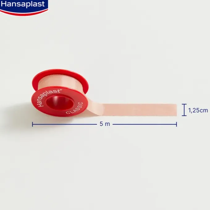 HANSAPLAST Fixierpfl.Classic 1,25 cmx5 m 1 St