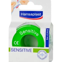 HANSAPLAST Fixierpfl.Sensitive 2,5 cmx5 m 1 St
