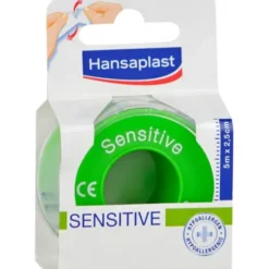 HANSAPLAST Fixierpfl.Sensitive 2,5 cmx5 m 1 St