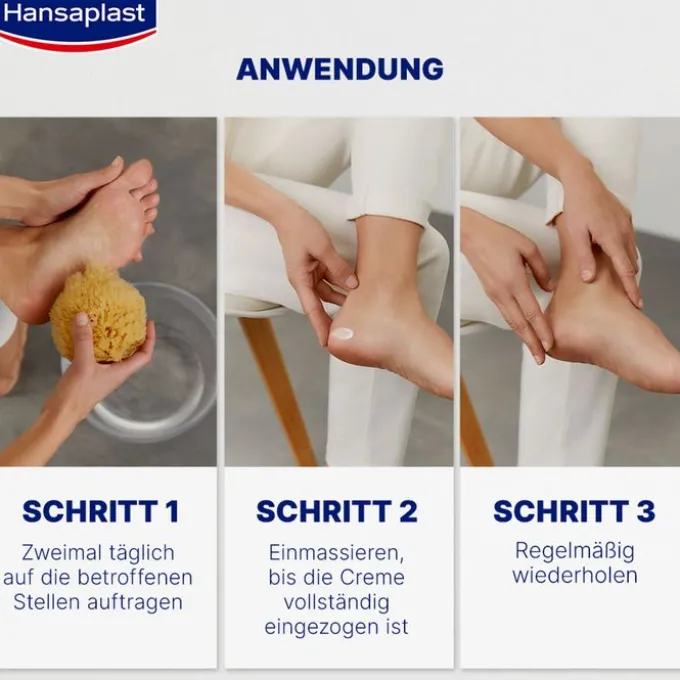 HANSAPLAST Fußcreme 10% Urea 100 ml