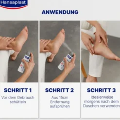 HANSAPLAST Fußspray Silver Active 150 ml