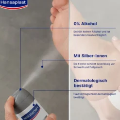 HANSAPLAST Fußspray Silver Active 150 ml