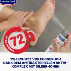 HANSAPLAST Fußspray Silver Active 150 ml