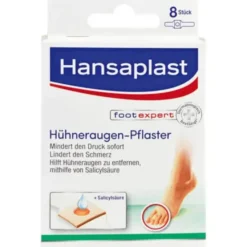 HANSAPLAST Hühneraugenpflaster 8 St