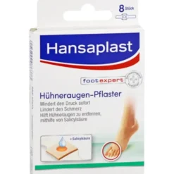 HANSAPLAST Hühneraugenpflaster 8 St