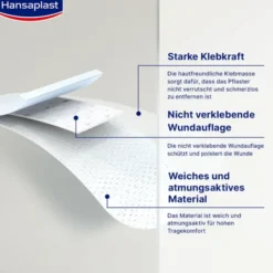 HANSAPLAST Kids Pflasterstrips sensitive 6x7 cm 10 St