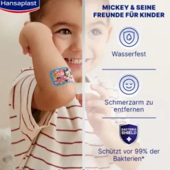 HANSAPLAST Kinder Pflasterstrips Mickey & Friends 20 St