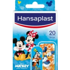 HANSAPLAST Kinder Pflasterstrips Mickey & Friends 20 St