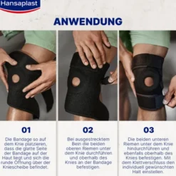 HANSAPLAST Knie-Bandage verstellbar 1 St