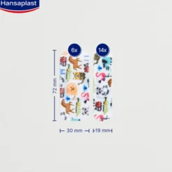 HANSAPLAST Sensitive Kinder Pflasterstrips 20 St
